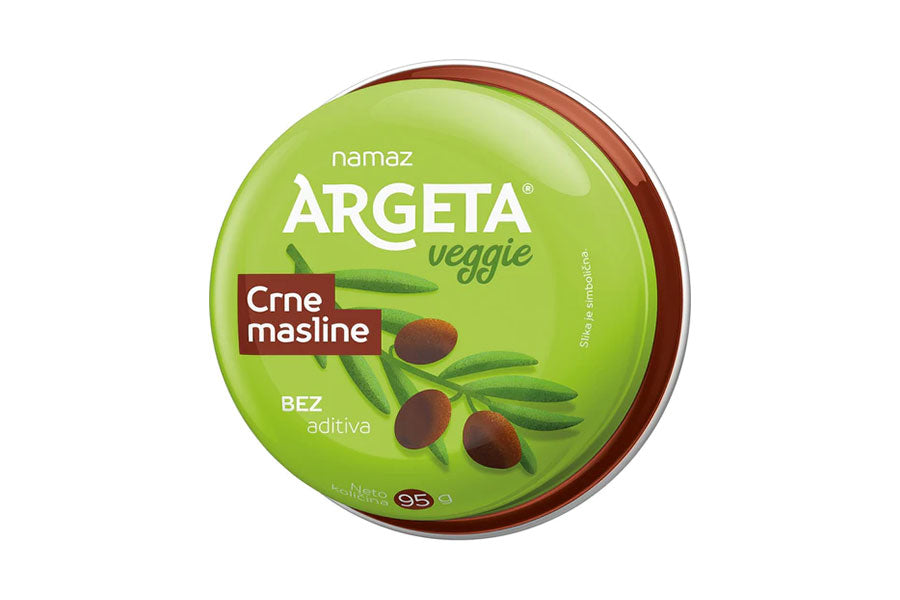 Argeta vegane schwarze Oliven-Pastete 95 g - Adria Store Online Argeta vegane schwarze Oliven-Pastete 95 g - Adria Store Online