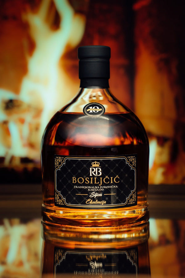 BOSILJČIĆ Ekselencija 10 Jahre – Premium Pflaumenbrand 0,7l