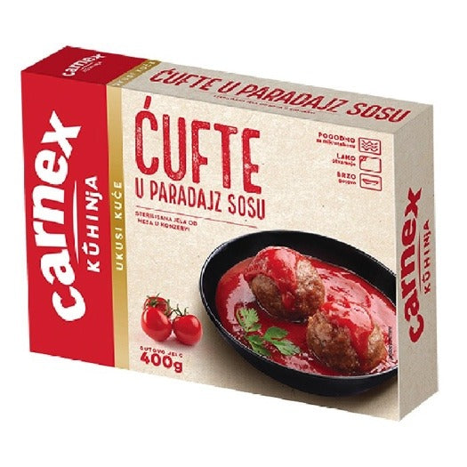 Cufte in Tomatensauce Carnex - Fleischbällchen 400g