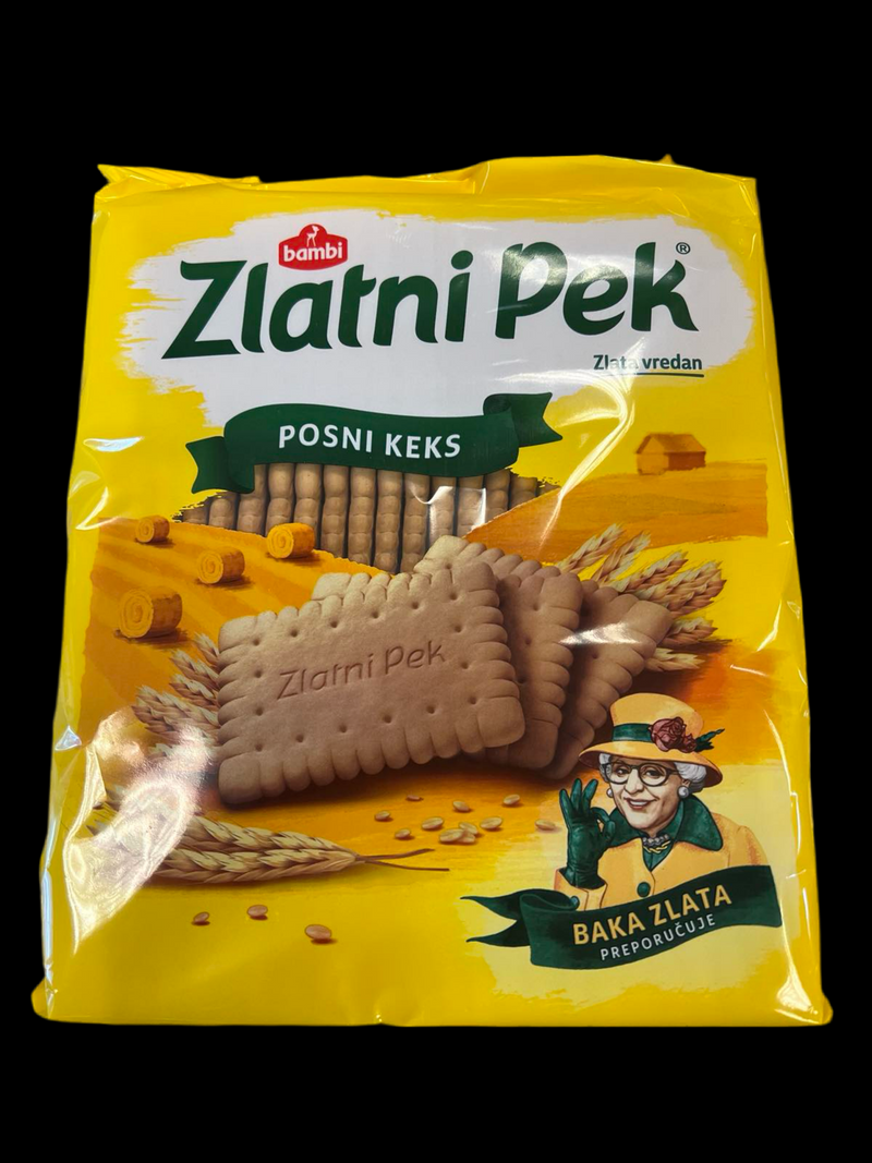 Zlatni Pek Fasten Kekse 630g (Posno) - Bambi