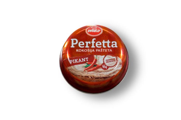 Hühnerpastete Perfetta Pikant halal 95g - Adria Store Hühnerpastete Perfetta Pikant halal 95g - Adria Store