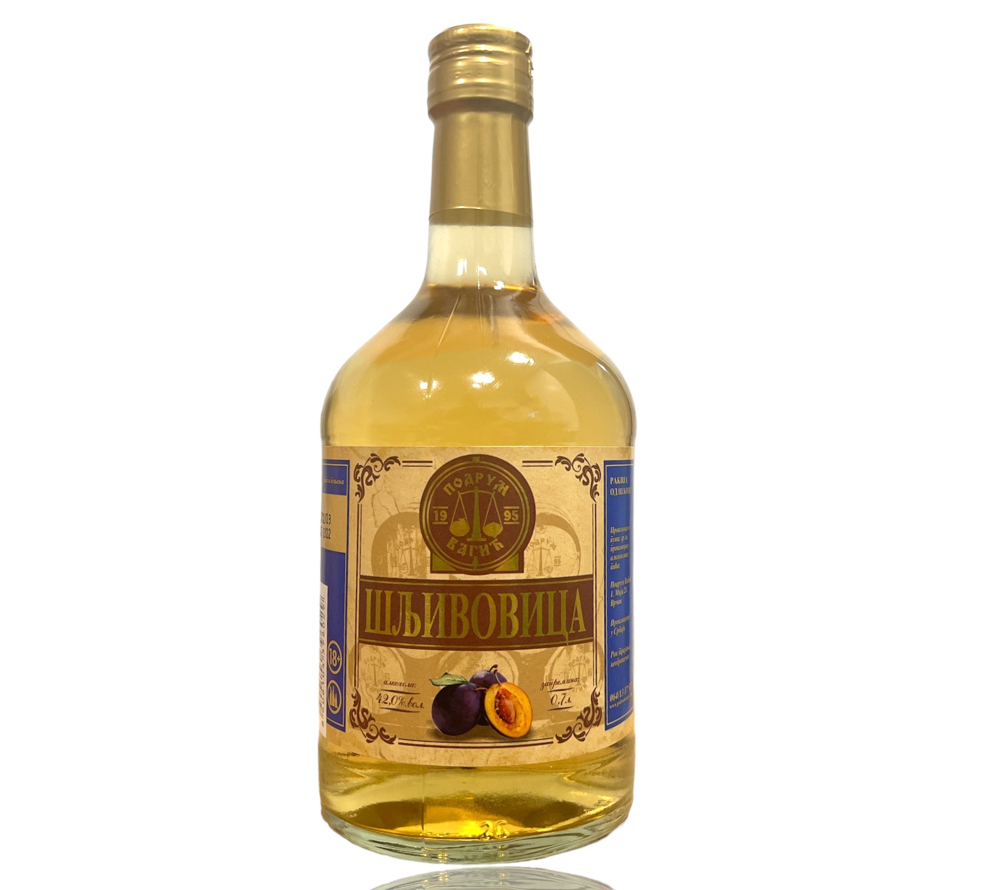 Pflaumenbrand 2J- Slivova rakija 