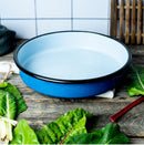 Metalac tepsija KLASIČNA PLAVA - Backform rund