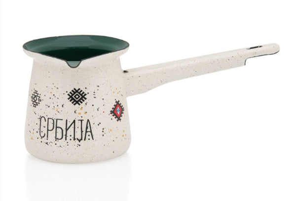 Metalac džezva PRIČE IZ SRBIJE  - Kaffeekännchen für Mokka