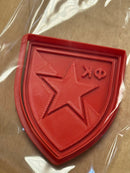 Ausstecher FK Crvena Zvezda – Keks- & Fondantform mit Vereinswappen