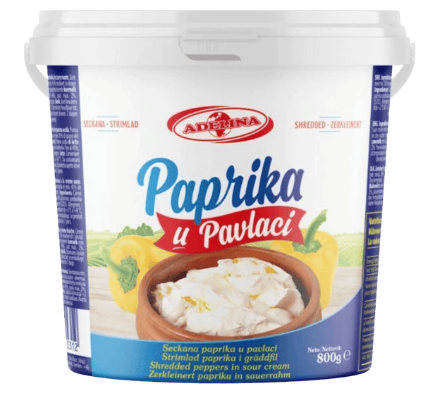 Adelina Paprika u pavlaci (Paprika im Schmand) 800g