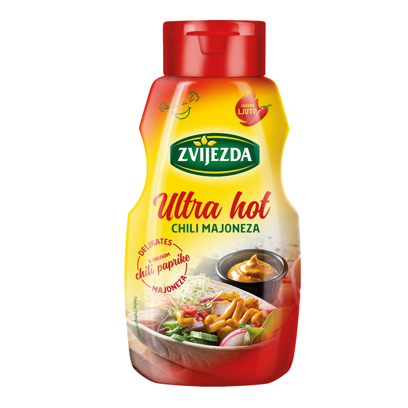 Zvijezda Ultra Hot Chili Mayonnaise 400g