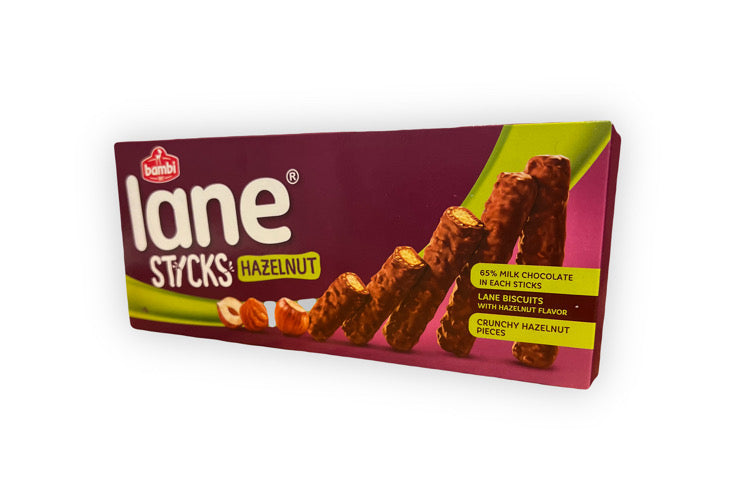 Lane Sticks Haselnuss - Biscuit 125 g
