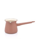 Metalac Džezva MOKA 0,4 l – Klassische emaillierte Kaffeekanne, Rosa