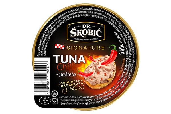 Thunfisch Chilli - Pastete Dr. Škobić 100 g
