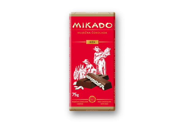 Mikado - Schokolade mit Reis 75 g MHD 04.06.