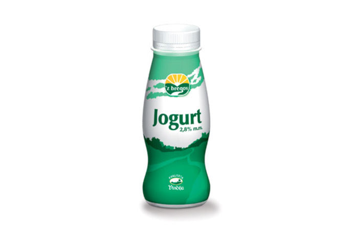 Z‘ bregov tekući jogurt, 2,8% m.m., 500 g