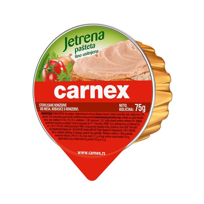 Jetrena Pašteta Carnex