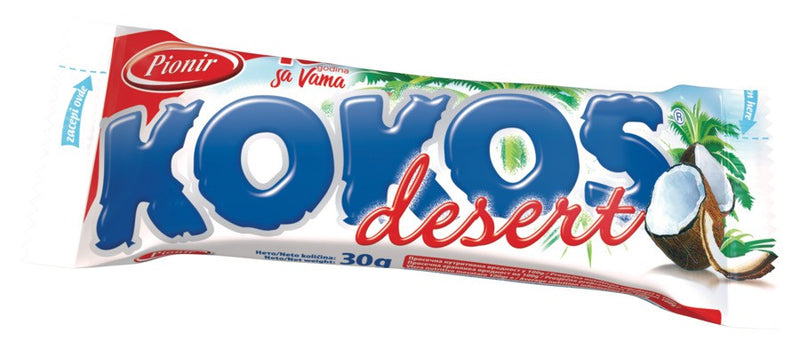 Kokos desert - Kokonuss Riegel 30g - Adria Store Kokos desert - Kokonuss Riegel 30g - Adria Store